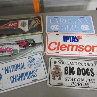 Variety Of License Plates 
