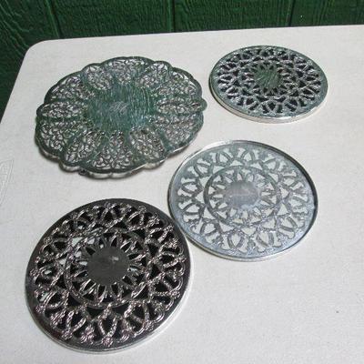 Silver Plated Trivets