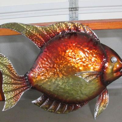 Metal Fish Decor