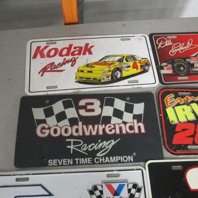 Variety Of License Plates - Racing Items