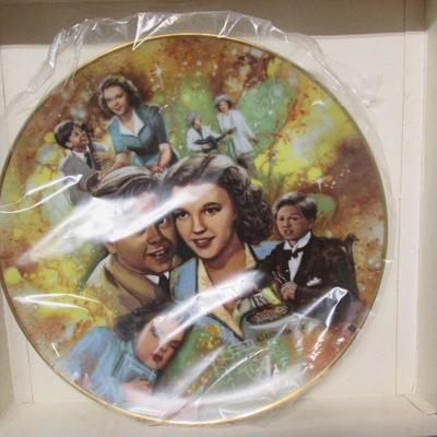 Judy and Mickey Collector Plate Numbered The Golden Age Of Cinema MGM
