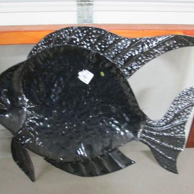 Metal Fish Decor