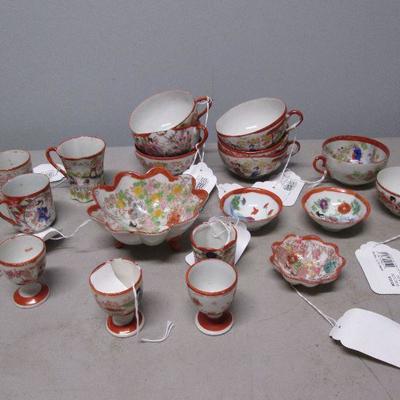 Decorative Japanese Cups & Bowls 