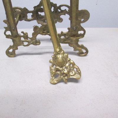 Solid Brass Picture Frame Stand