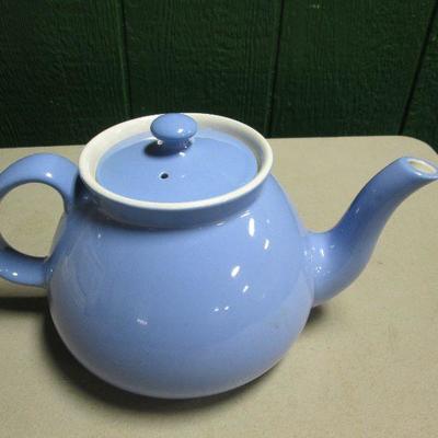Blue Hall Teapot