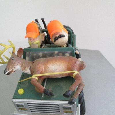 Gemmy Industries Corp. Hunters Car Truck Light Up w/ deer moves Music Toy