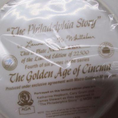 The Philadelphia Story Collector Plate Numbered The Golden Age Of Cinema MGM