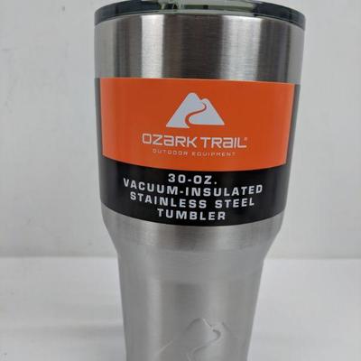Ozark Trail 30 OZ. Vacuum Insulated Stainless Steel Tumbler - New