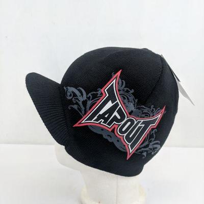 TapOut Visor Beanie Black/Red - New