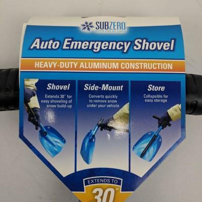 SubZero Auto Emergency Shovel Blue 30