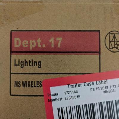 Lighting MS Wireless Charge Desk Silver - New, Opened Box