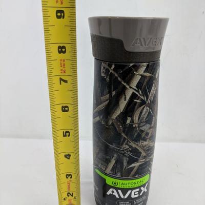 16 oz Avex Vacuum Insulated Bottle, Camo - New