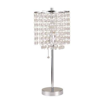 Silver Table Lamp - New