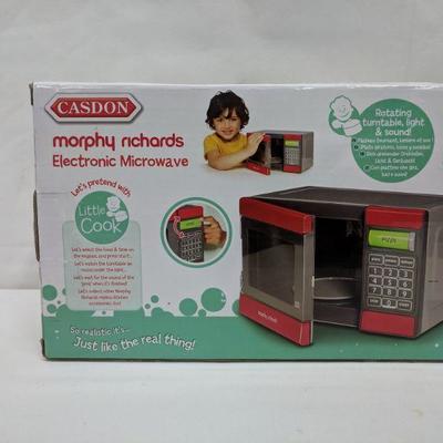 Casdon Morphy Richards Electronic Kid's Microwave - New