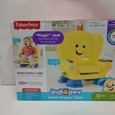 Fisher Price Smart Stages Chair - New
