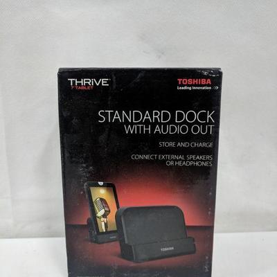 Thrive Standard Dock W/ Audio Out - New