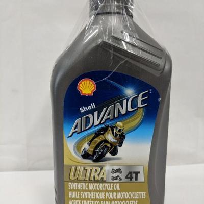 Shell Advance Ultra Synthetic Motorcycle Oil - New