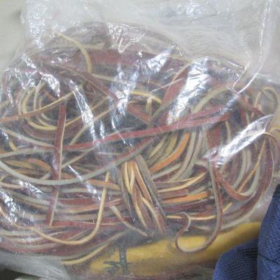 Box Lot of Wire and Cords