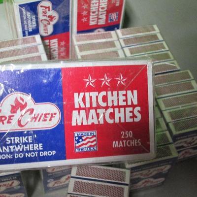 Fire Chief Kitchen Matches