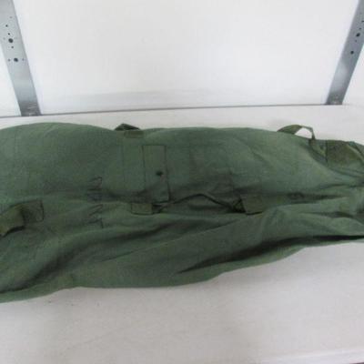 Item 56 - Military Duffle Bag Rucksack