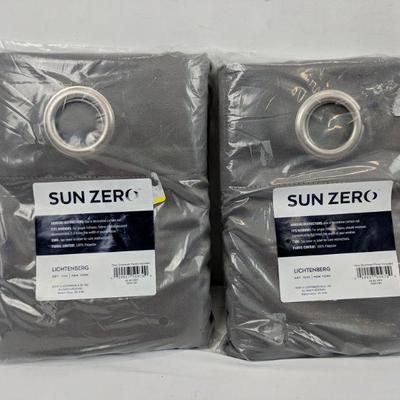 Gray Lichtenberg Sun Zero Grommet 2 Pack - New