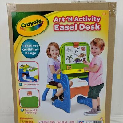 Crayola Art n Activity Easel Desk - New