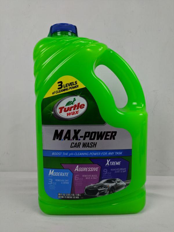 Turtle Wax MaxPower Car Wash New