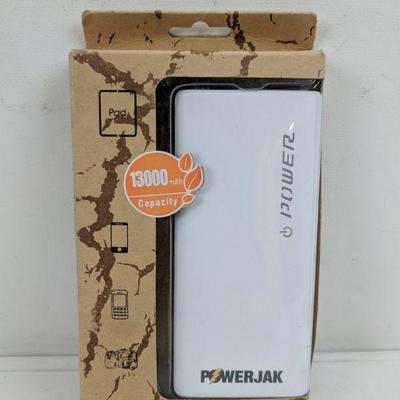 PowerJak Best Portable Phone Charger - 13000mAh - New