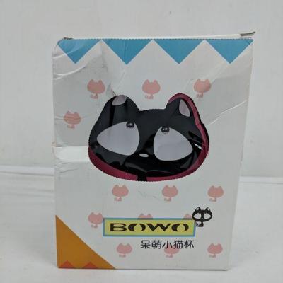 Cute Cat Tea Mug Set, 14 oz, Pink - New, Damaged Box