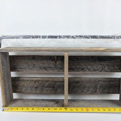 Reclaimed Bathroom Plank Shelf - New