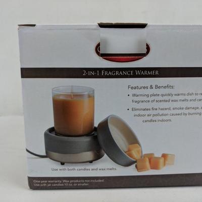 Candle Warmers 2-in-1 Fragrance Warmer - New