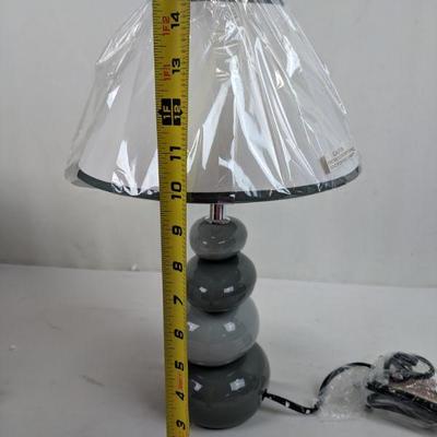 Ceramic Stone Table Lamp - New, Opened Box