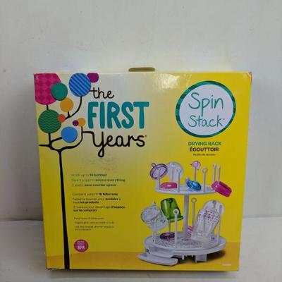 The First Years Spin Stack Drying Rack - New