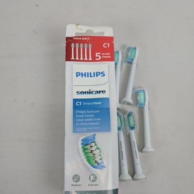 Philips Sonicare C1 5 Pack - New