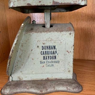 Dunham Carrigan Hayden SAN FRANCISCO Vintage Scale 