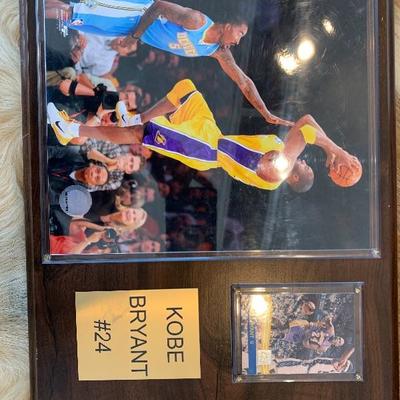 Kobe Bryant #24 Lakers Plaque