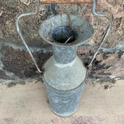 Galvanized Water Can