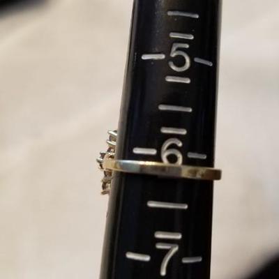 14k gold tanzanite cocktail ring