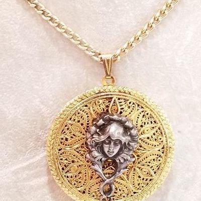 Vintage Art Nouveau locket