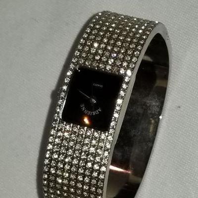 Sparkly bangle watch