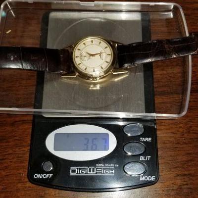 14k Mens Longines watch