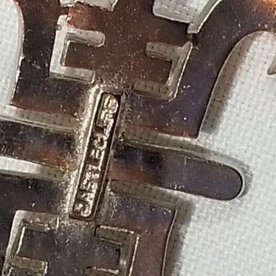 Vintage, signed Castlecliff large necklace