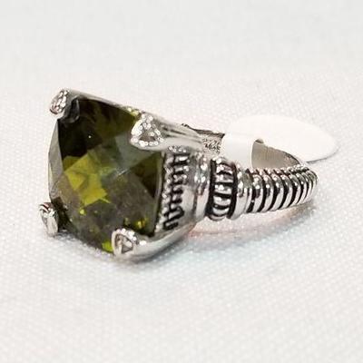 Sterling huge ring.