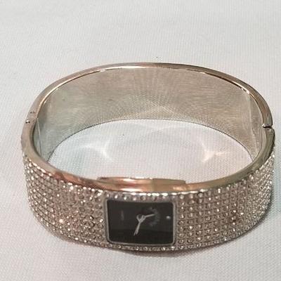 Sparkly bangle watch
