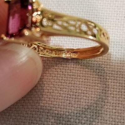 14k Rhodalite Garnet Inv# 4