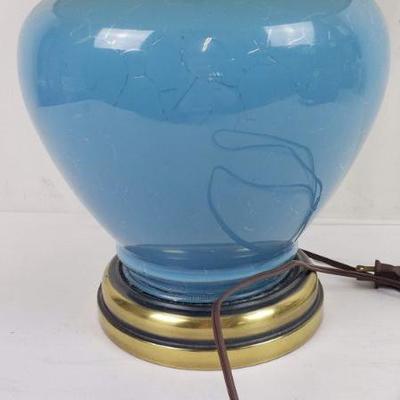 Large Blue Lamp