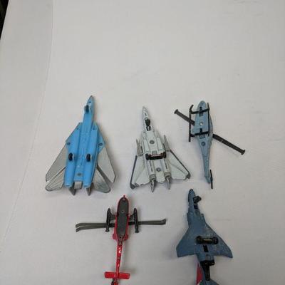 Diecast Planes and Helicopters 