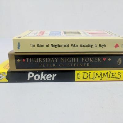 3 Misc. Poker Books Neighborhood -to- POKER