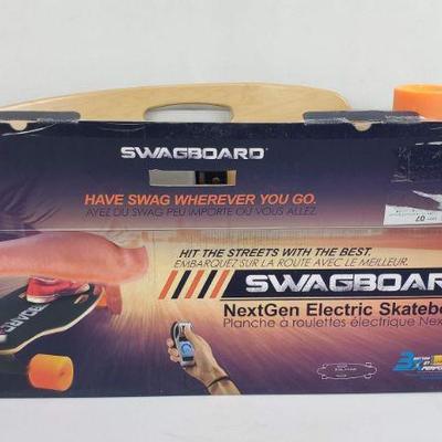 Orange Swagboard, NextGen Electric Skateboard, MOTOR IS INCONSISTENT