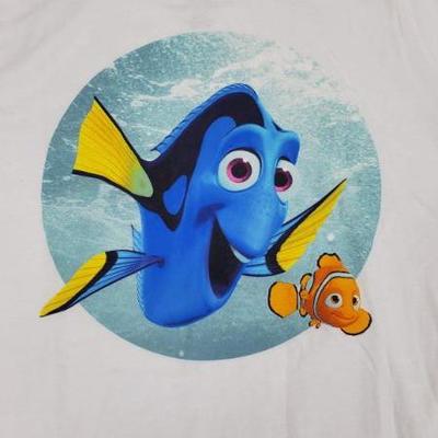 Kids Size XL Finding Dory/Nemo Shirt, Girls , Small Hole on Back